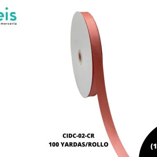 LISTON DOBLE CARA 5/8" (15mm) CORAL IT CORAL 238