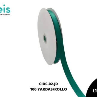 LISTON DOBLE CARA 5/8" (15mm) JADE MALLARD 342