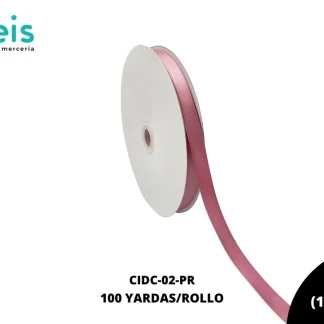 LISTON DOBLE CARA 5/8" (15mm) PALO DE ROSA ROSY MAUVE 165