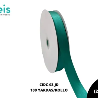 LISTON DOBLE CARA 7/8 (22mm) JADE MALLAR 342