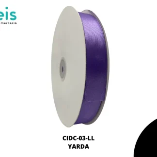 LISTON DOBLE CARA 7/8 (22mm) LILA HVACINTH 462