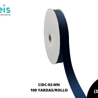 LISTON DOBLE CARA 7/8 (22mm) MARINO NAVY 370