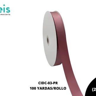 LISTON DOBLE CARA 7/8 (22mm) PALO DE ROSA ROSY MAUVE 165
