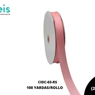 LISTON DOBLE CARA 7/8 (22mm) ROSA PINK 150