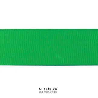 CINTA FAYA POPOTILLO REF: 2.0cm VERDE 23 M/ROLLO
