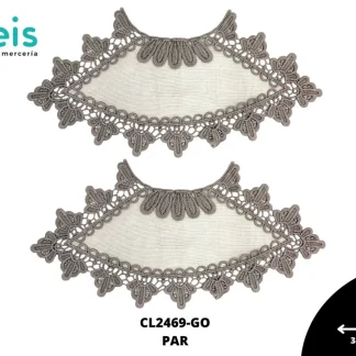 MANGAS REF CL2469 GRIS OXFORD