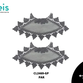 MANGAS REF CL2469 GRIS PERLA