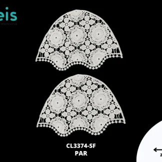 MANGAS REF: CL3374-SF BLANCA SIN PERLA