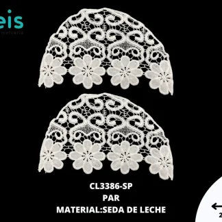 MANGA CL3386 SIN PERLA BLANCO