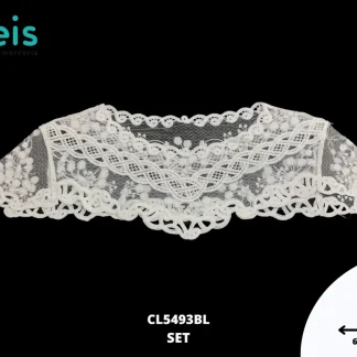 CUELLO CAPA TULL REF: 5493 BLANCO