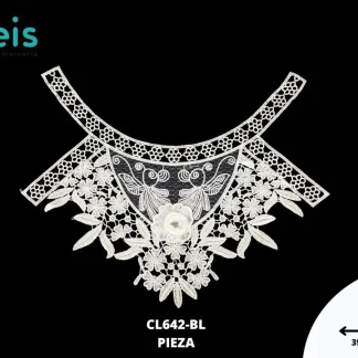 CUELLO PLANO REF: CL642 BLANCO