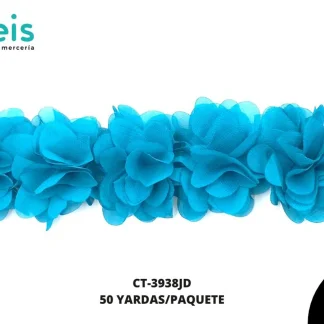 GUIPIUR 3D FLOR TULL REF:CT-3938-JADE