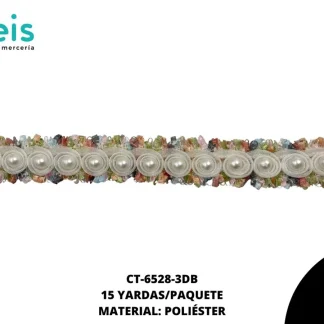 GUIPIUR FLOR 3D REF: CT-6528 MULTICOLOR