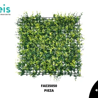 TAPETE VERDE ARTIFICIAL 50X50 CM ANTI-UV REF: FAE35050