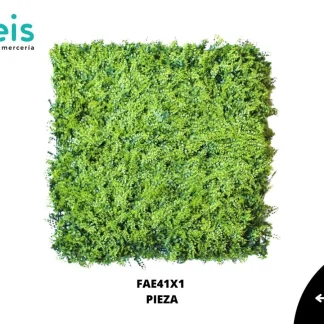 TAPETE VERDE ARTIFICIAL 1X1 M ANTI-UV PASTO