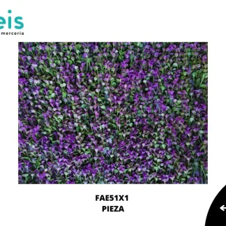 TAPETE VERDE ARTIFICIAL 1X1 M ANTI-UV LAVANDA
