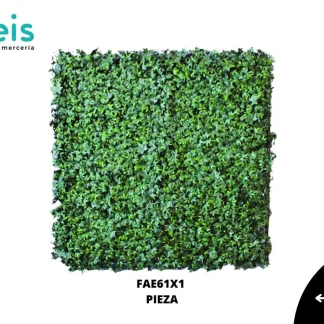 TAPETE VERDE ARTIFICIAL 1X1 M ANTI-UV MODELO 6