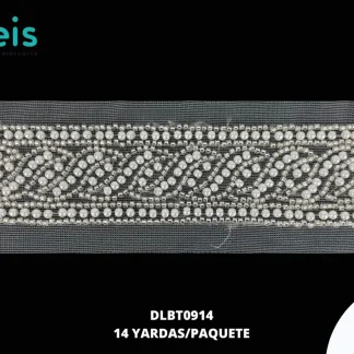 GUIPIUR SEDA DE LECHE CEREMONIAS DLBT0914 BLANCO 4.5 CM 14 YARDAS/PAQUETE