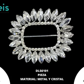 HEBILLA REF: DLS6101 CHICA CRISTAL