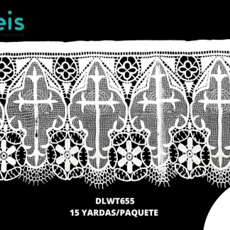GUIPIUR SEDA DE LECHE PLANO DLWT655 BLANCO 36 CM 15 YARDAS/PAQUETE