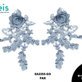 APLICACION EN PAR SUETER REF: EA2355 GRIS OXFORD
