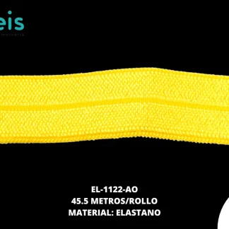 ELASTICO BRILLANTE REF: 1.5CM AMARILLO 45.5 METROS/PAQUETE