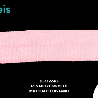 ELASTICO BRILLANTE REF: 1.5CM ROSA 45.5 METROS/PAQUETE