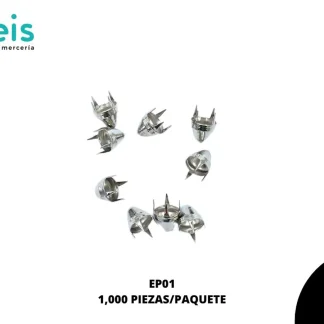 REMACHES METAL ESTOPEROL PICO EP01 8mm 1,000 PZ/PQT NIQUEL