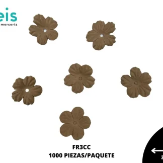 FLOR REMACHE 3.0 CM CAFE CLARO