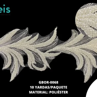 GUIPIUR SEDA DE LECHE CEREMONIAS GBOR-0068 DORADO 12 CM 10 YARDAS/PAQUETE