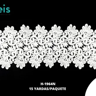GUIPIUR SEDA DE LECHE PLANO H-1964N BLANCO 16 CM 15 YARDAS/PAQUETE