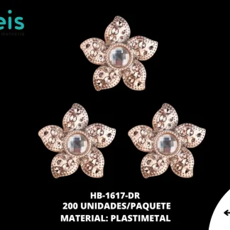 HERRAJE CALZADO REF: A19 DORADO ROSADO 200 U/PQT