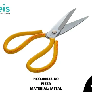 HERRAMIENTAS CONFECCIÓN PINZAS Y TIJERAS HCO-00033-AO 11cmX22.5cm AMARILLO