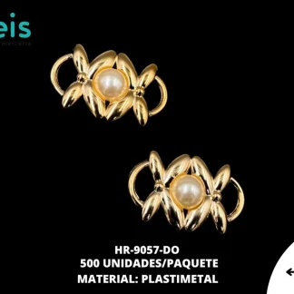 HERRAJE PLASTIMETAL 48MM REF: K155 500U/BOLSA DORADO