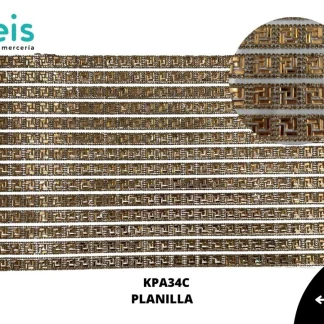 PEDRERIA PLANILLAS GRECAS KPA34C 24cmX40cm TOPAZ