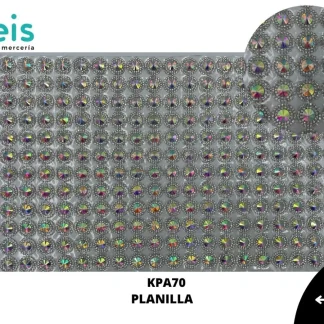 PEDRERIA PLANILLAS CIRCULO KPA70 24cmX40cm TORNASOL