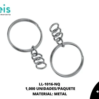 ARGOLLA LLAVERO RED C/CADENA 20mm REF:1.5X20 NIQUEL 1000U/PQT