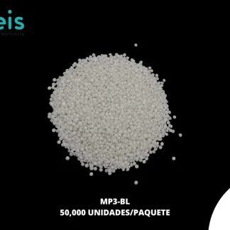 MEDIA PERLA CERAMICA BLANCA 3MM / 50000 PZ