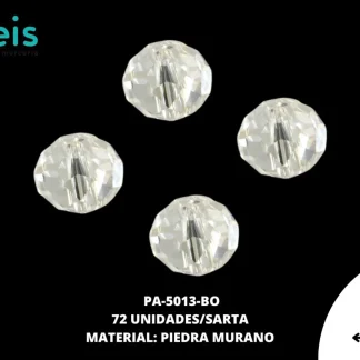 PIEDRA MURANO RONDELA BO REF: 6X8mm BOREAL 72 u/sarta (pqt 50S)