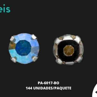 REMACHES METAL PIEDRA HILO RED ZIRCON PA-6017-BO 10mm 144 PZ/PQT BOREAL