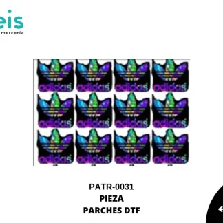 PARCHES DTF GRANDE ADIDAS AMARILLO MORADO A2 PATR-0031