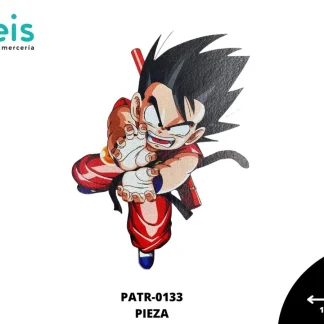 PARCHES DTF GOKU HAME HAME HA PATR-0133 16cmX21.5cm