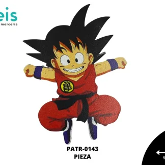 TRANSFER DTF GOKU SALTANDO A4