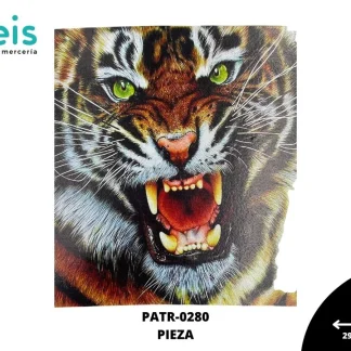 PARCHES DTF TIGRE PATR-0280 29.5cmX30cm