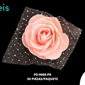 FLOR FOAMMY 4.5CM REF:PB-3 PALO DE ROSA 50U/PQT