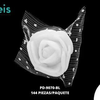 FLOR FOAMMY 2.5CM REF:403 BLANCO 144U/PQT