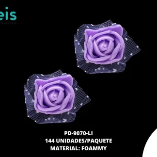 FLOR FOAMMY 2.5CM REF:403 VERDE LIMON 144U/PQT