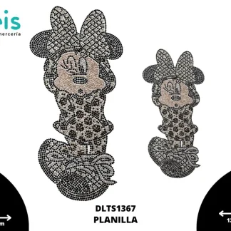 APLICACION PIEDRA TRANSFER MINNIE MOUSE CHICO Y GRANDE REF: DLTS1367