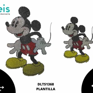 APLICACION PIEDRA TRANSFER MICKY MOUSE CHICO Y GRANDE REF: DLTS1368