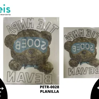 APLICACION PIEDRA TRANSFER OSO SOOEB CHICO Y GRANDE REF: DLTS1391